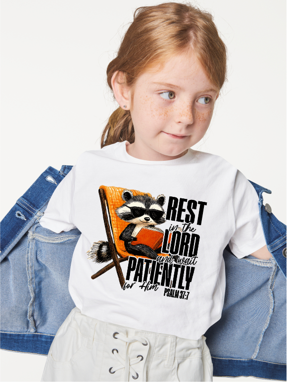 légy csendben és várj az Úrra póló