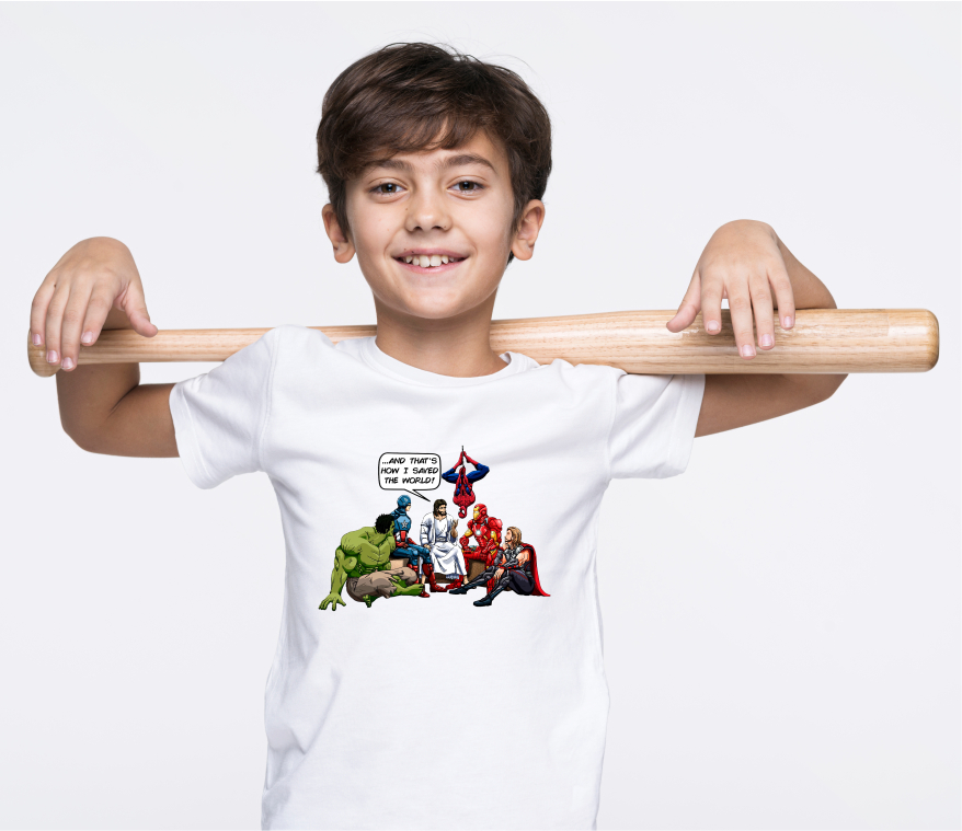 szuperhős póló
